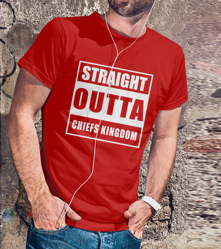 Straight Outta Chiefs Kingdom Red Friday Fan T-Shirt