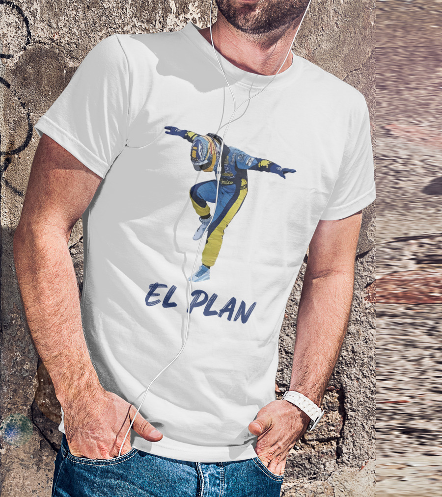 F1 El Plan Racing Celebration NBA Santi Aldama T-Shirt