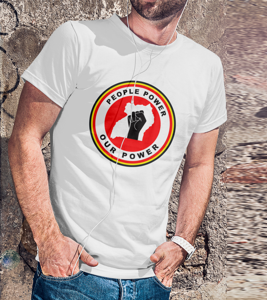 People Power Our Power Uganda Fist T-Shirt