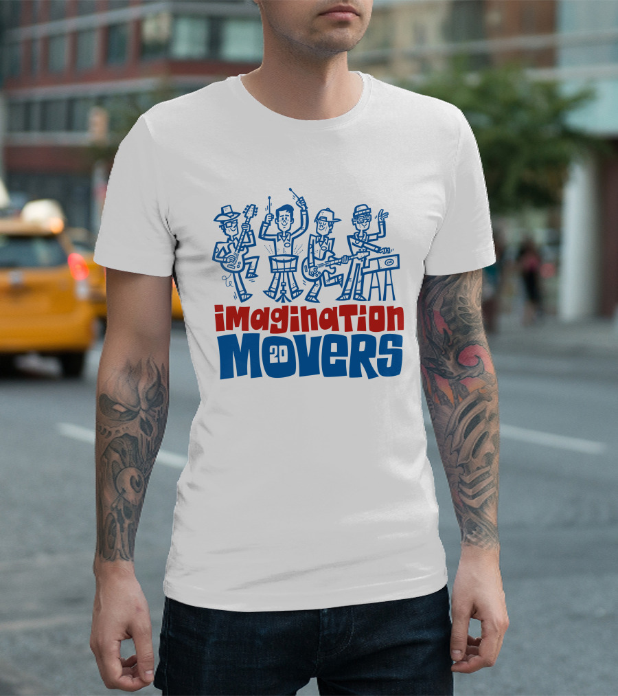 Imagination Movers Band Cartoon Characters 20 T-Shirt