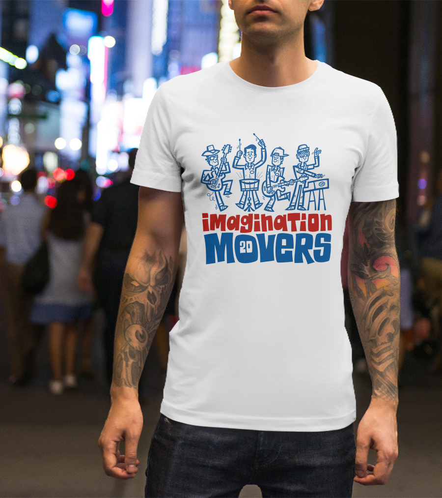 Imagination Movers Band Cartoon Characters 20 T-Shirt