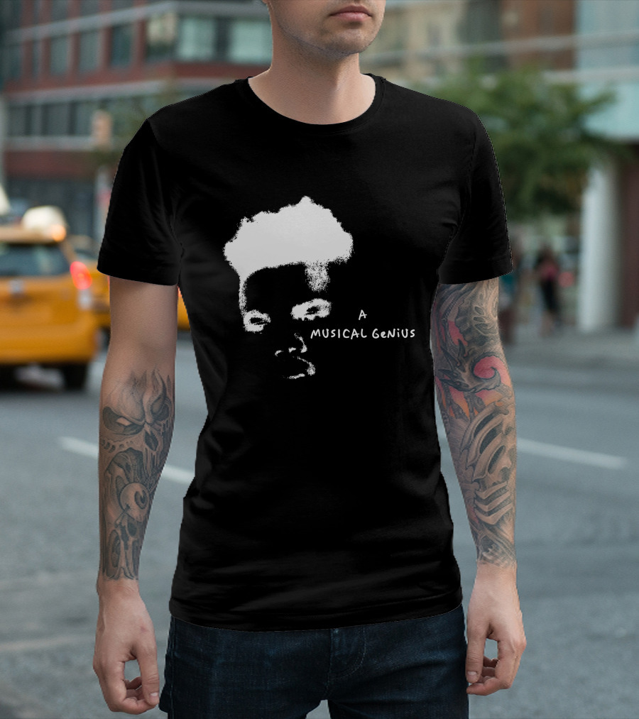 Baby Keem A Musical Genius Minimalist Stencil T-Shirt
