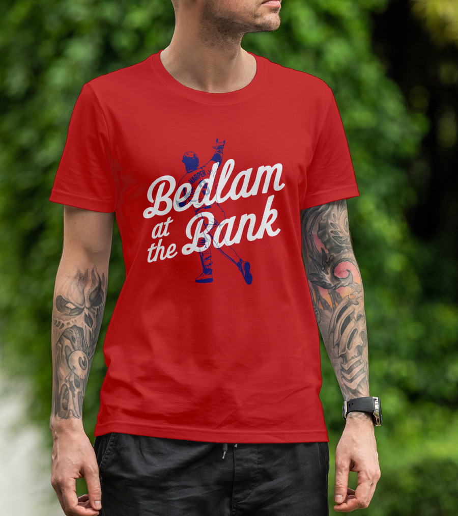 Bedlam At The Bank Harper Baseball Moment T-Shirt