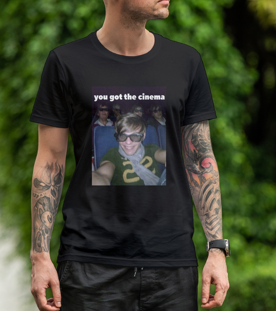 You Got The Cinema Selfie With Friends In 3D Glasses T-Shirt