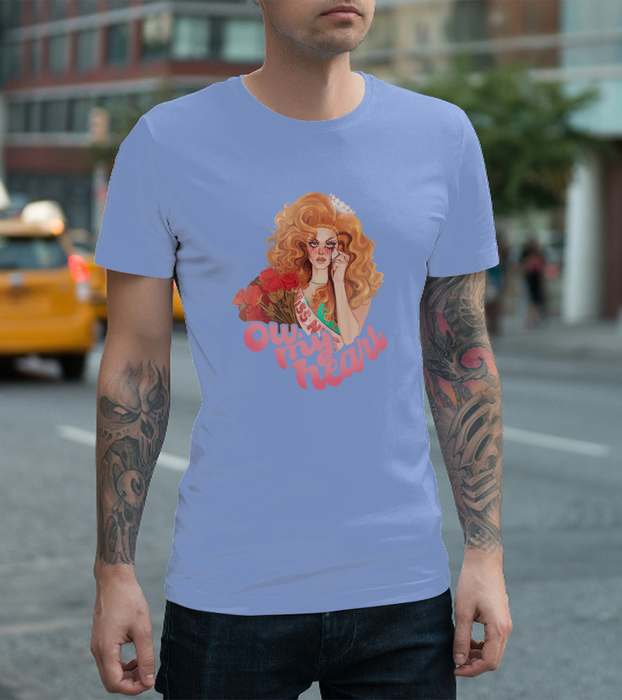 Ow My Heart Mybestjudy Pageant Roses T-Shirt