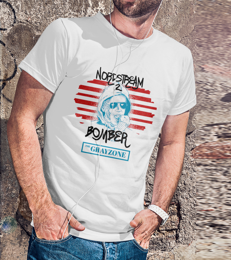 Nordstream 2 Bomber The Grayzone T-Shirt