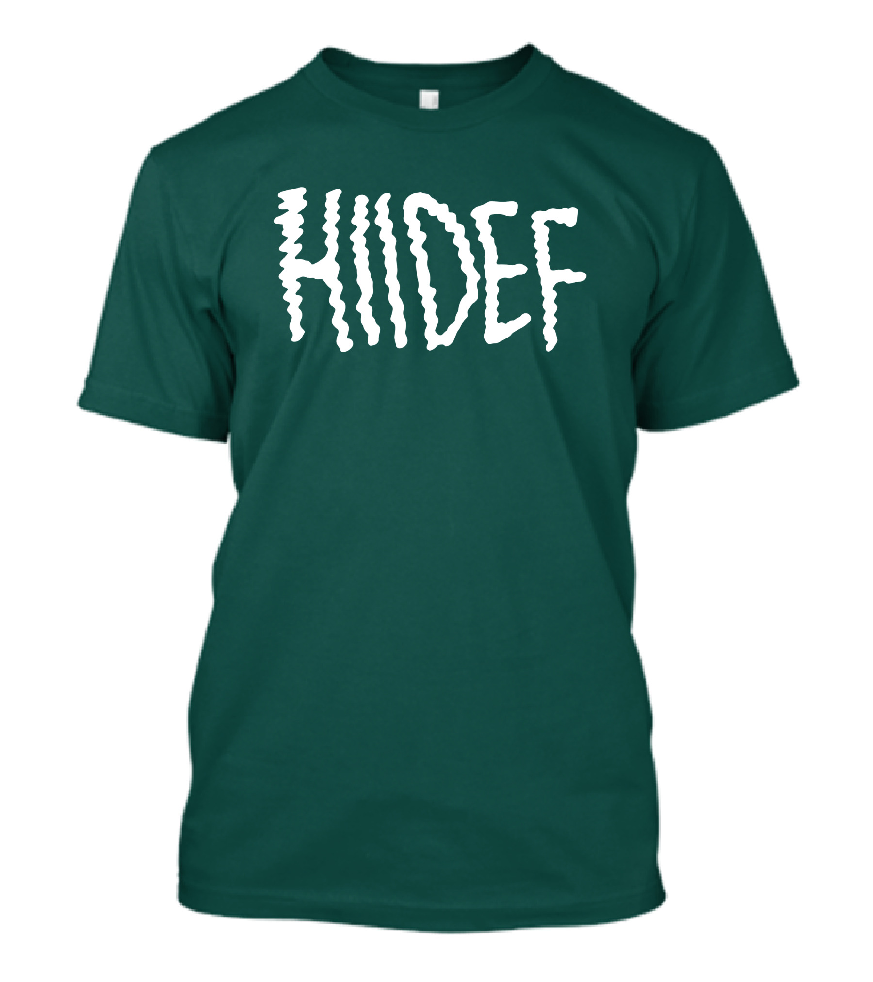 HIIDEF Spooky Drip Text T-Shirt
