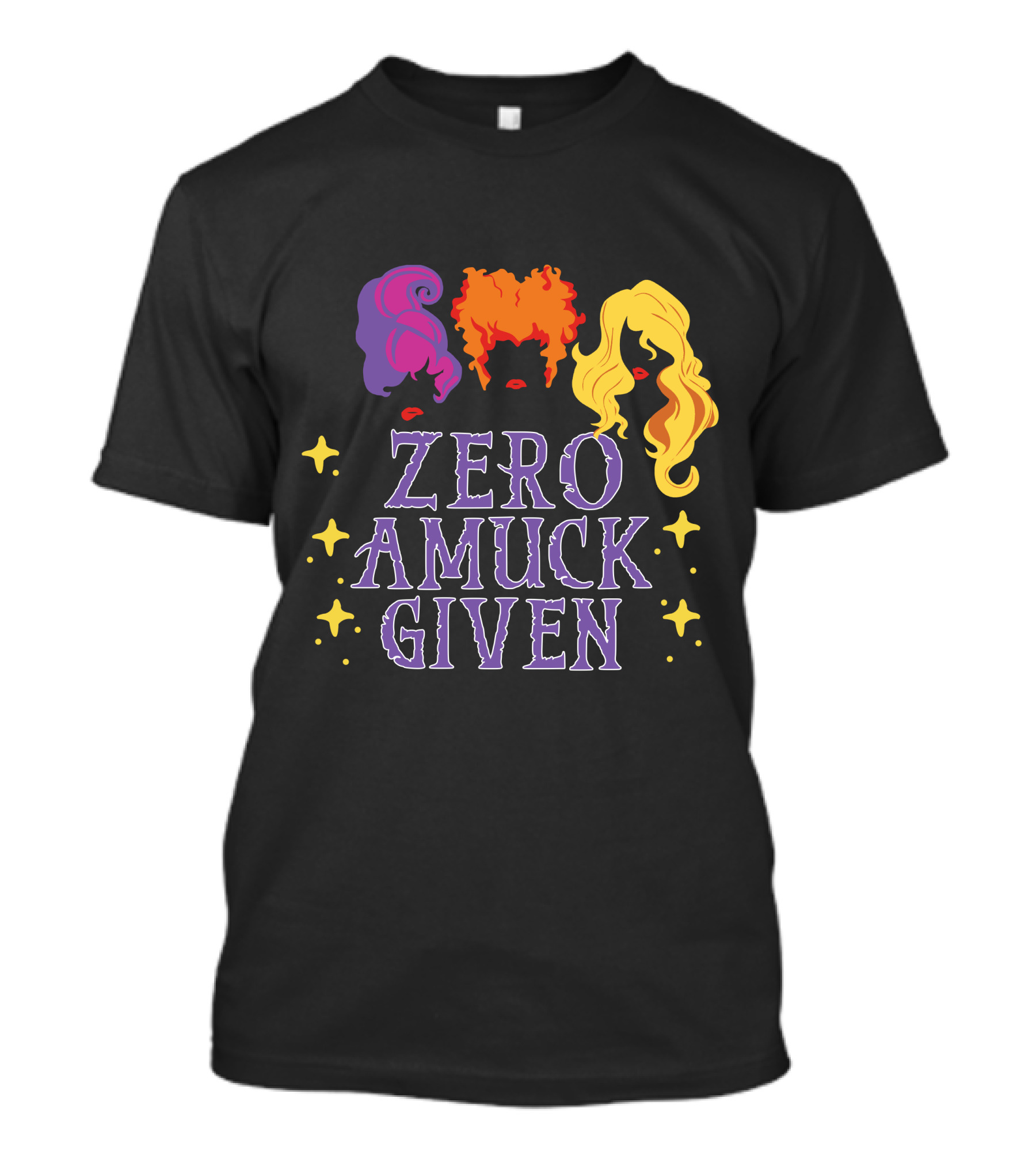 Zero Amuck Given Witch Sisters Halloween T-Shirt
