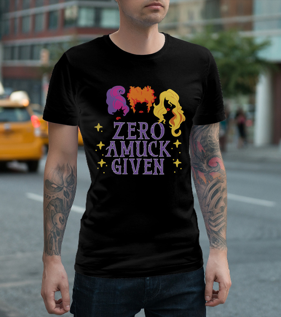 Zero Amuck Given Witch Sisters Halloween T-Shirt