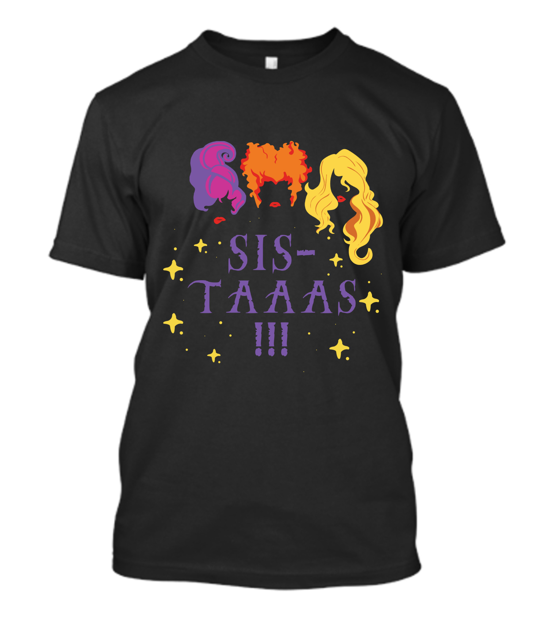 Sis Taaas Magic Hair Trio With Stars T-Shirt