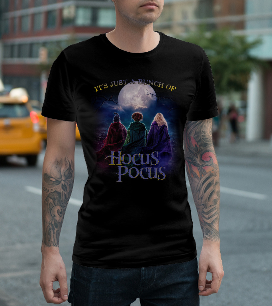 It's Just a Bunch of Hocus Pocus Moon Trio T-Shirt