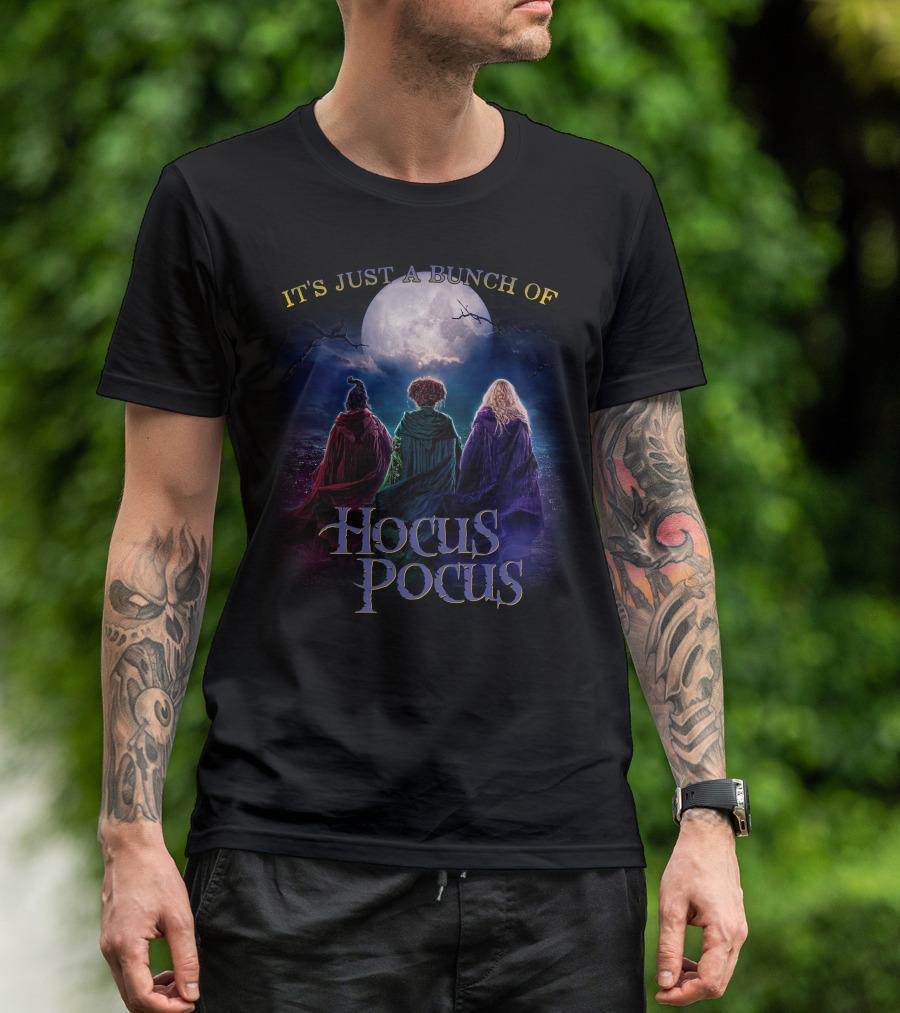 It's Just A Bunch Of Hocus Pocus Moon Trio T-Shirt