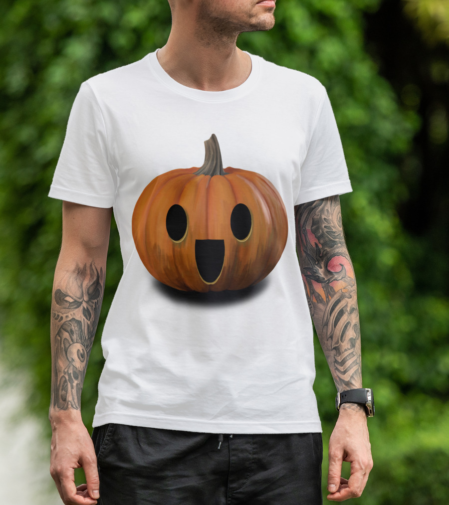 Halloween Pumpkin Scary Evil Cute T-Shirt