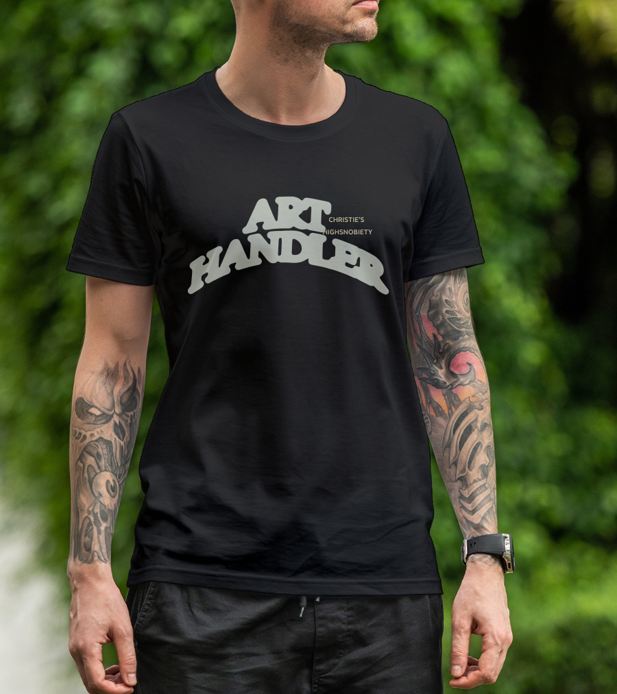ART HANDLER CHRISTIE'S HIGHSNOBIETY T-Shirt