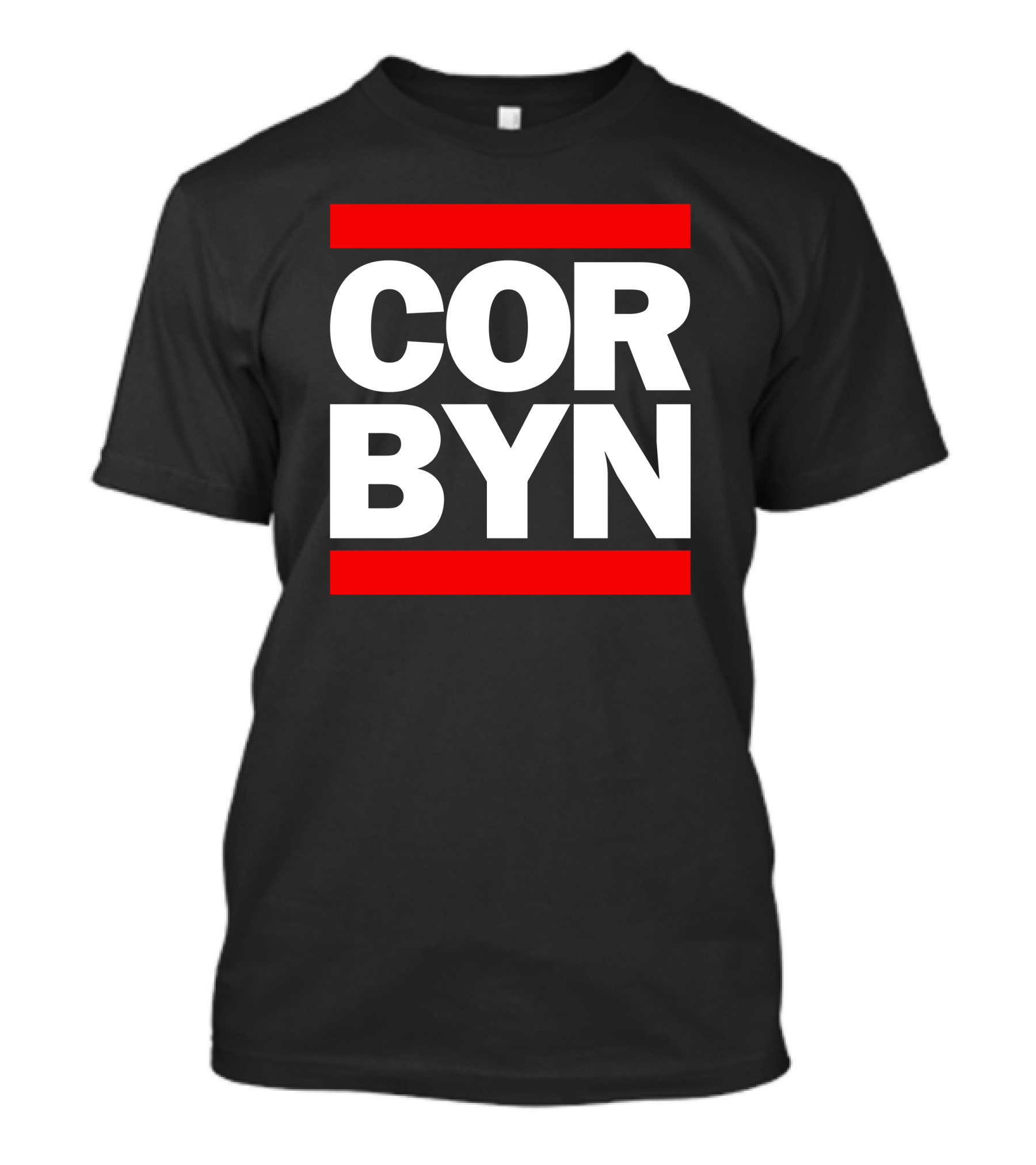 Fernando Morais Corbynista Corbyn Bold Red Lines T-Shirt