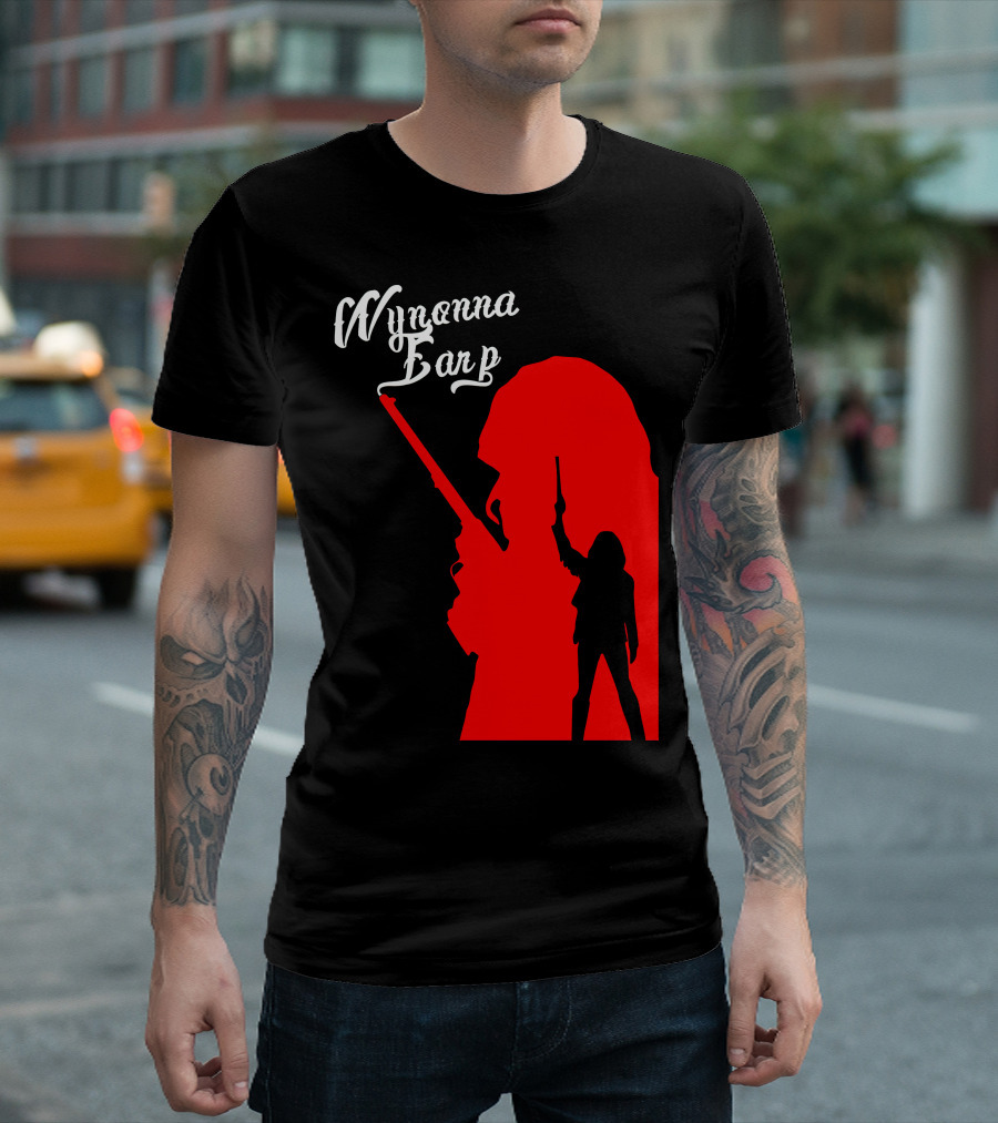 Wynonna Earp Silhouette with Gun T-Shirt