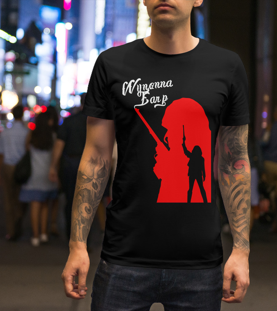 Wynonna Earp Silhouette With Gun T-Shirt