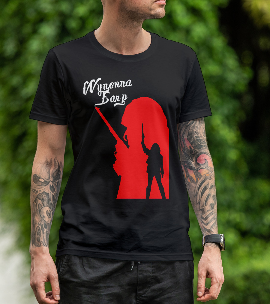 Wynonna Earp Silhouette With Gun T-Shirt