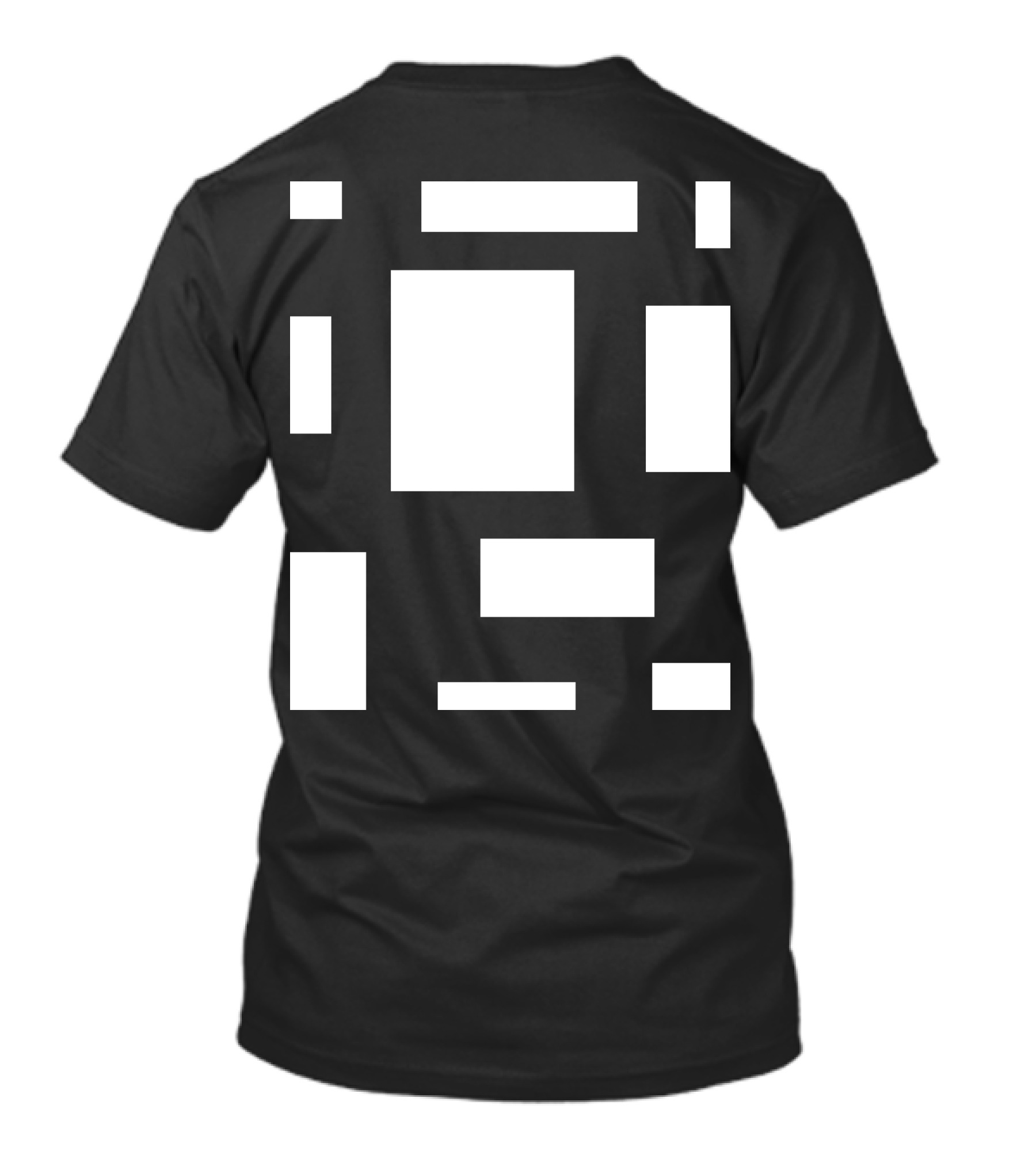 CAMP MAU 2 MAT BL Block Geometric T-Shirt