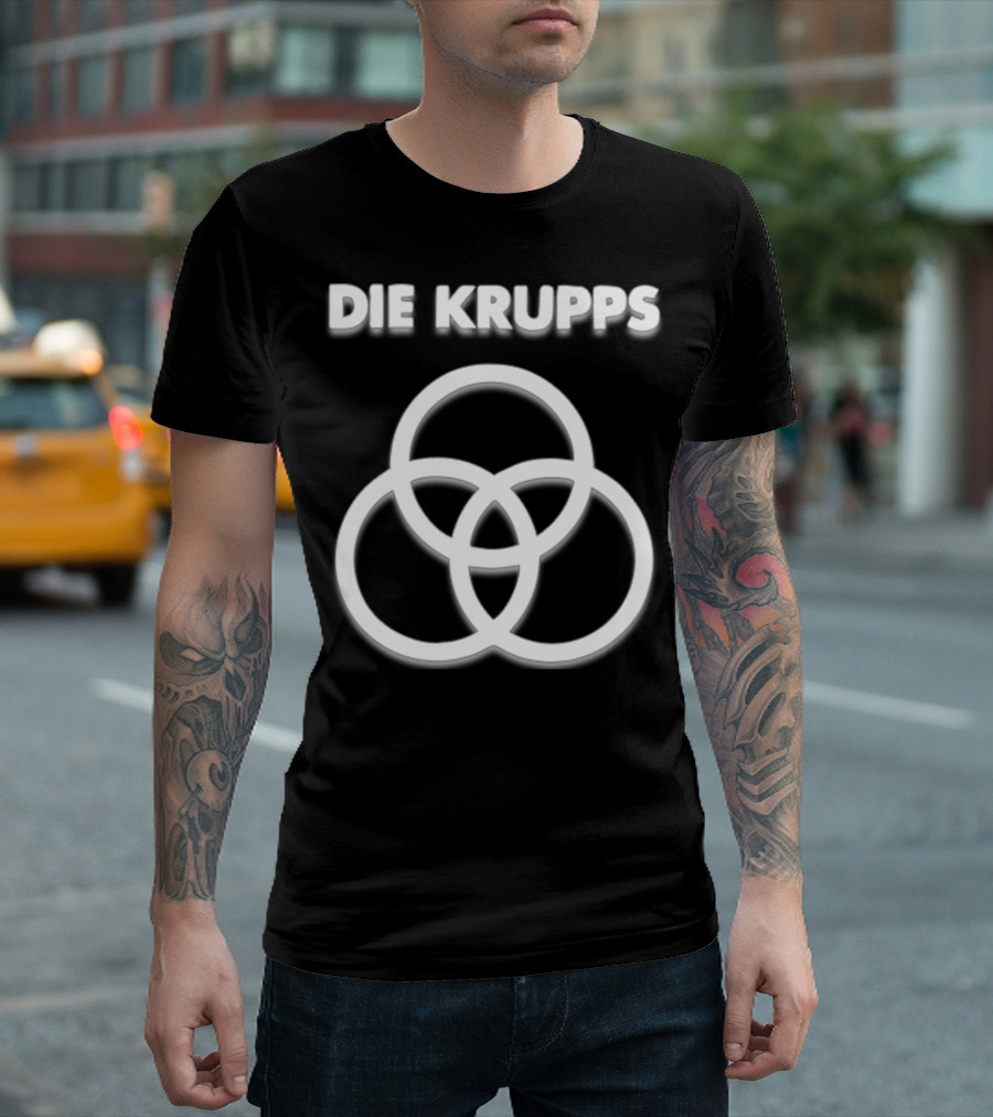 Die Krupps Germany Band Iconic Circle T-Shirt