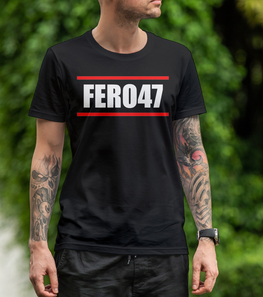 Fero47 Germany Rapper Bold Urban Streetwear T-Shirt