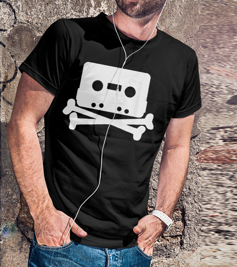 Fettes Brot Germany Rapper Cassette Tape Crossbones T-Shirt