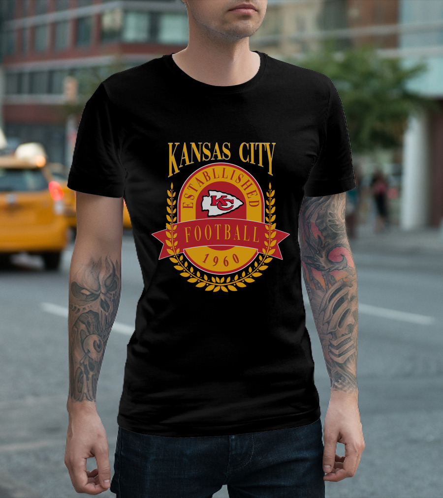 Kansas City Chiefs Established Football 1960 T-Shirt