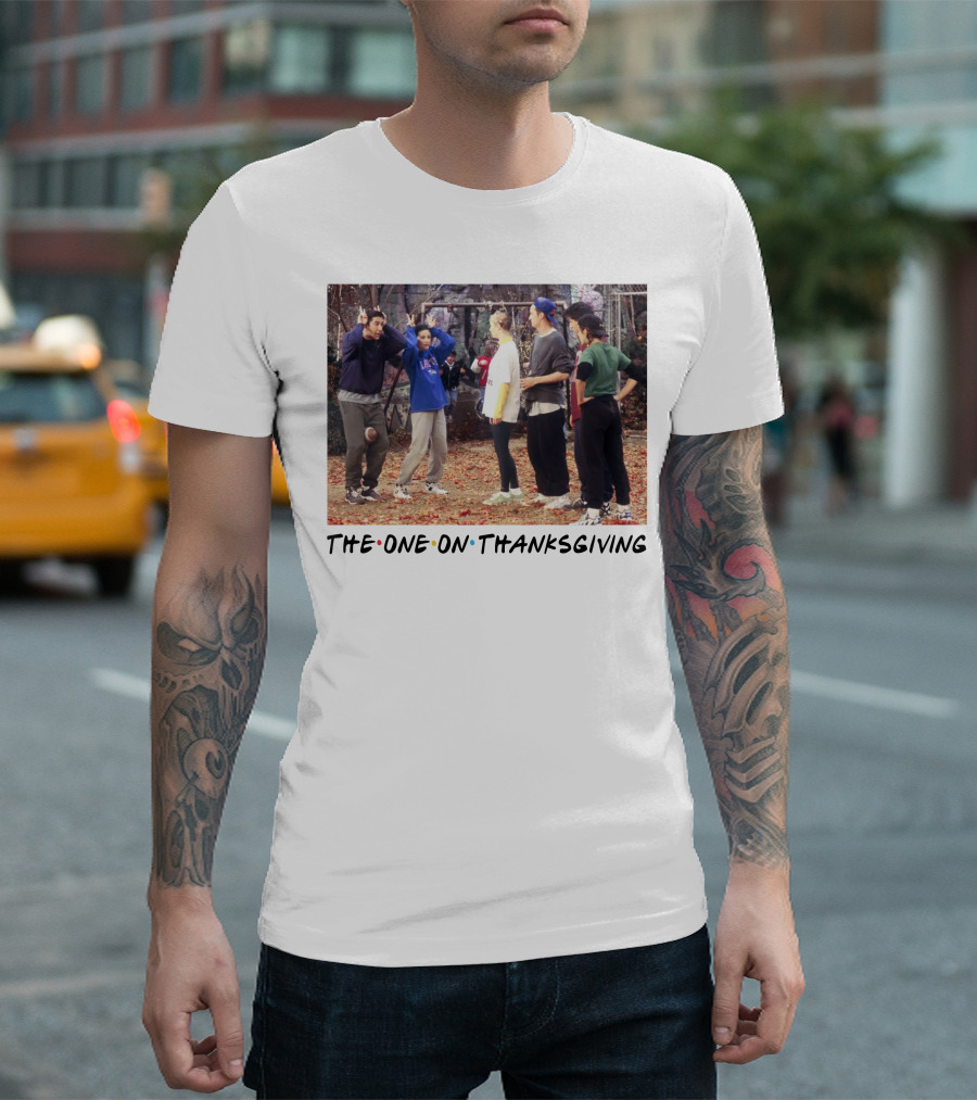 Friends The One On Thanksgiving Football Episode T-Shirt