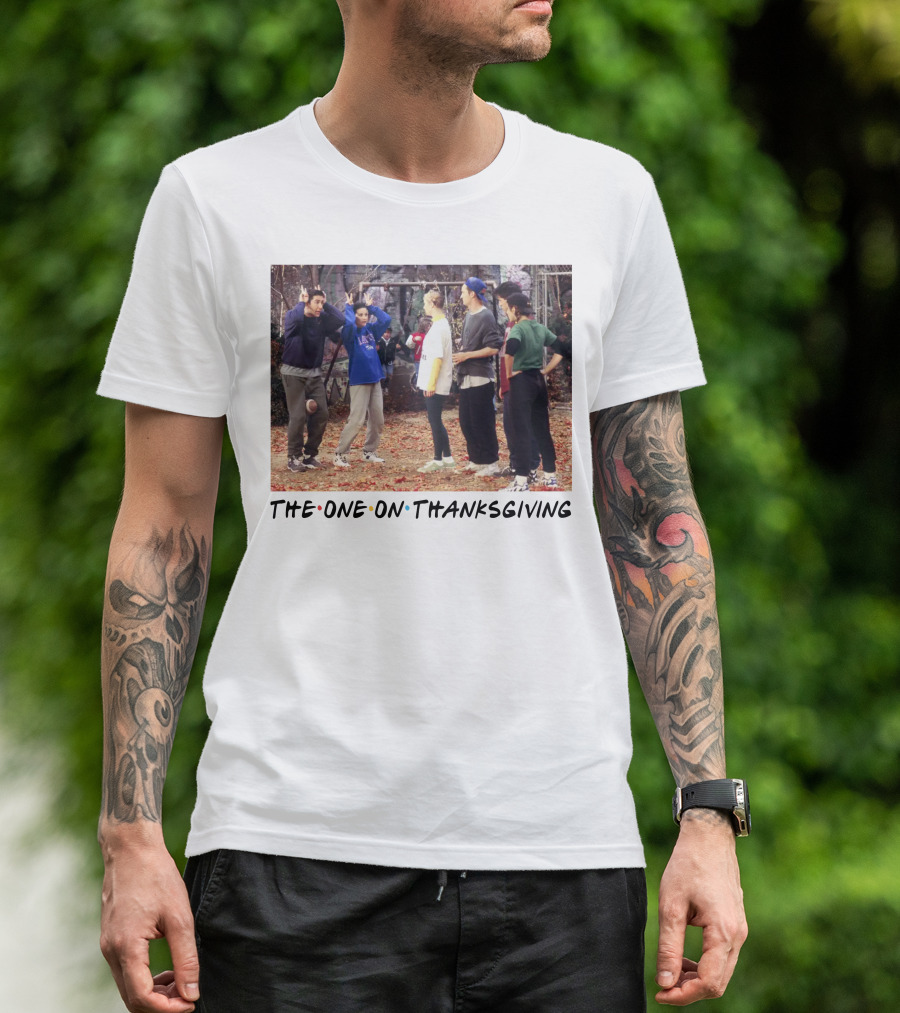 Friends The One On Thanksgiving Football Episode T-Shirt