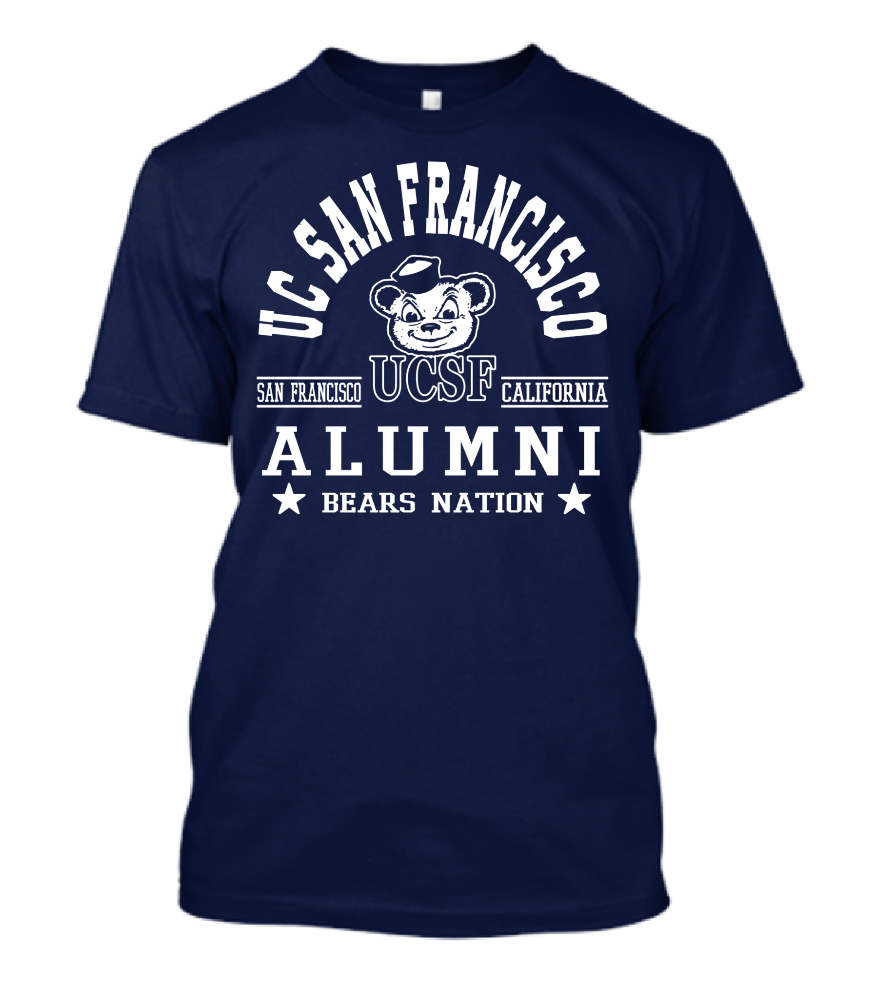 UC San Francisco UCSF Alumni Bears Nation California T-Shirt