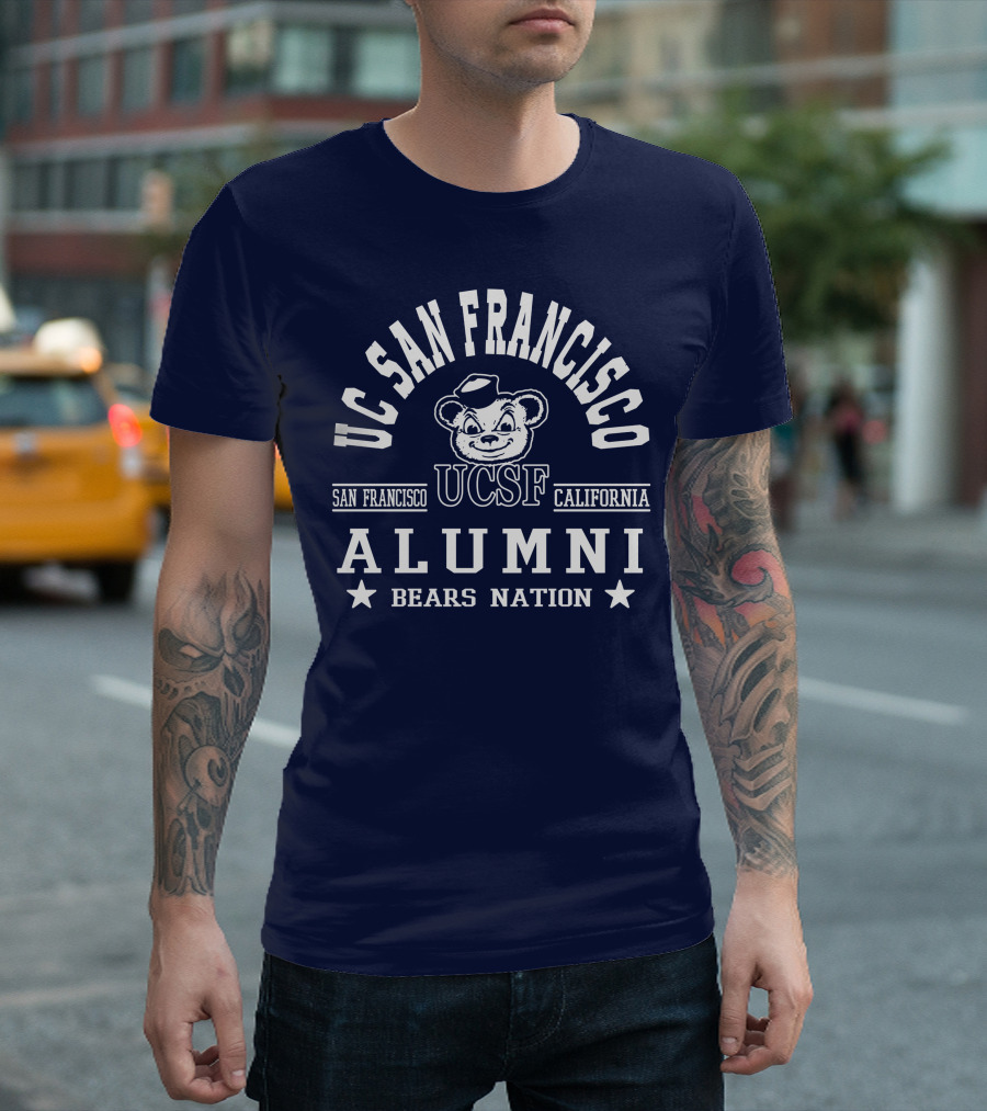 UC San Francisco UCSF Alumni Bears Nation California T-Shirt