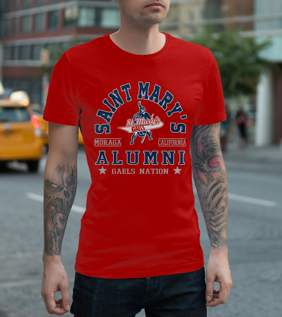 SAINT MARY'S ALUMNI GAELS NATION MORAGA CALIFORNIA T-Shirt