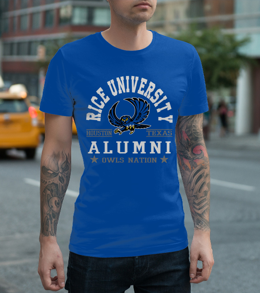 Rice University Alumni Owls Nation Houston Texas T-Shirt