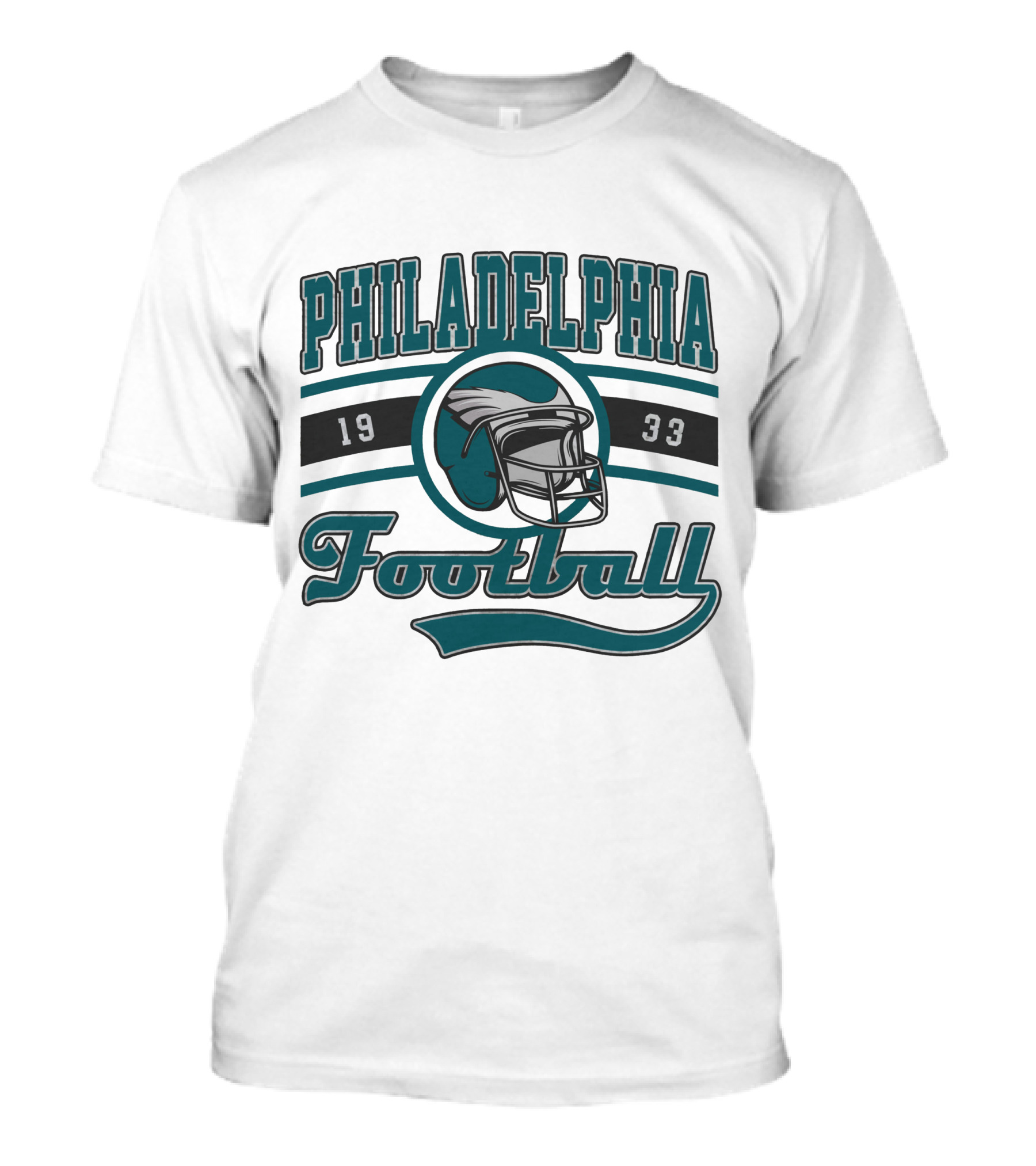 Philadelphia Football 1933 Helmet T-Shirt