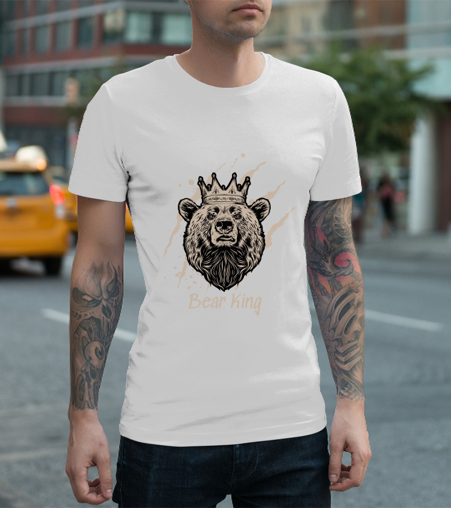 Bear King Crowned Majesty T-Shirt