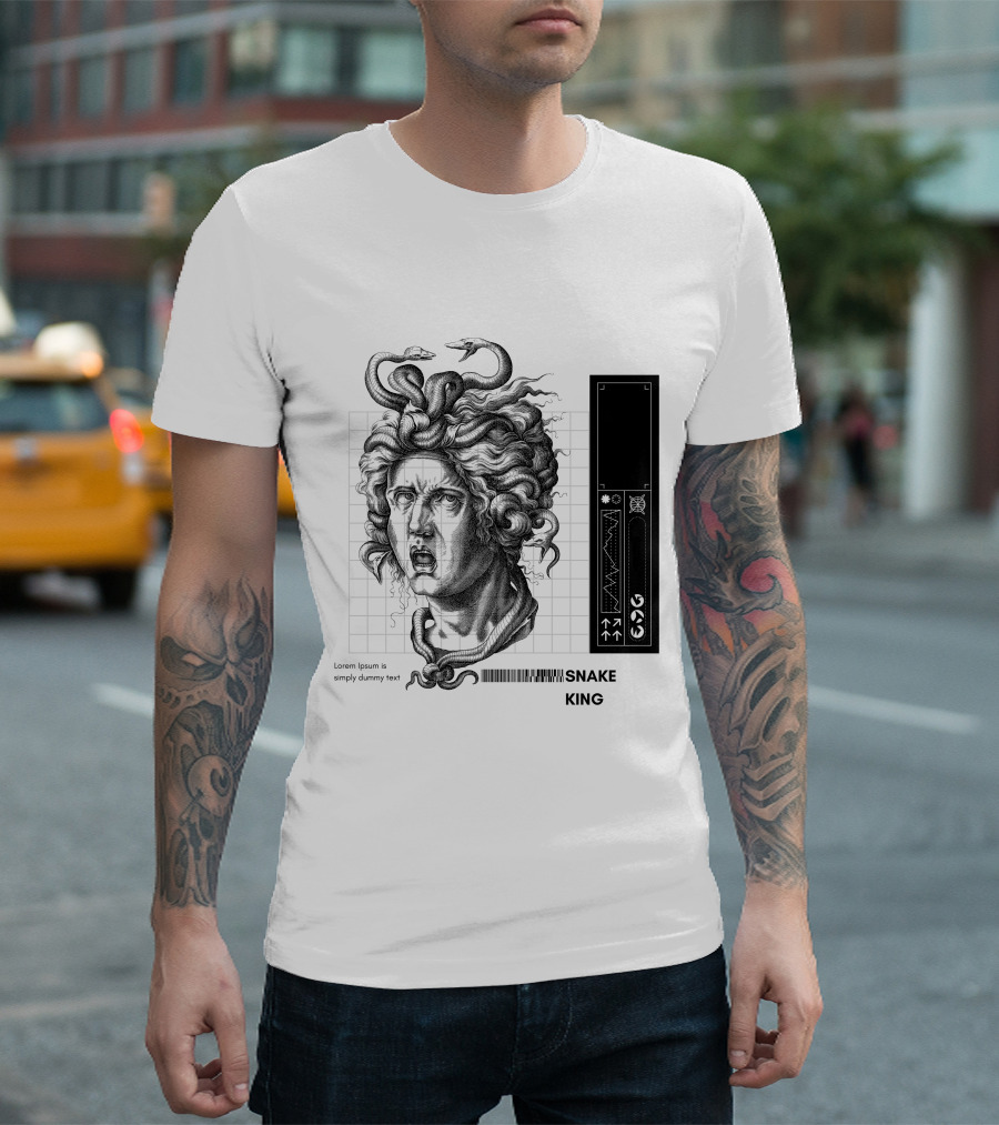Medusa Snake King T-Shirt