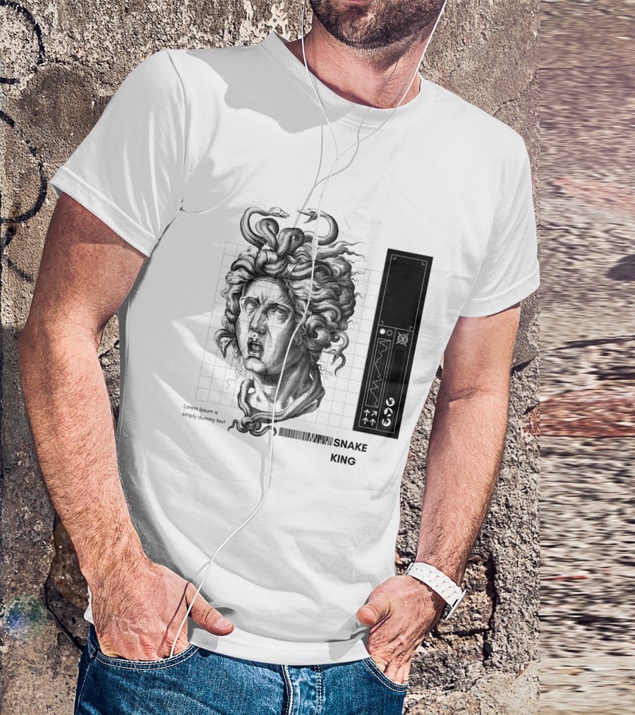 Medusa Snake King T-Shirt