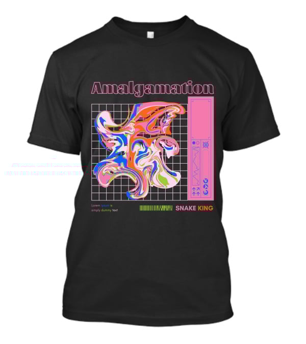 Amalgamation Snake King Distortion T-Shirt