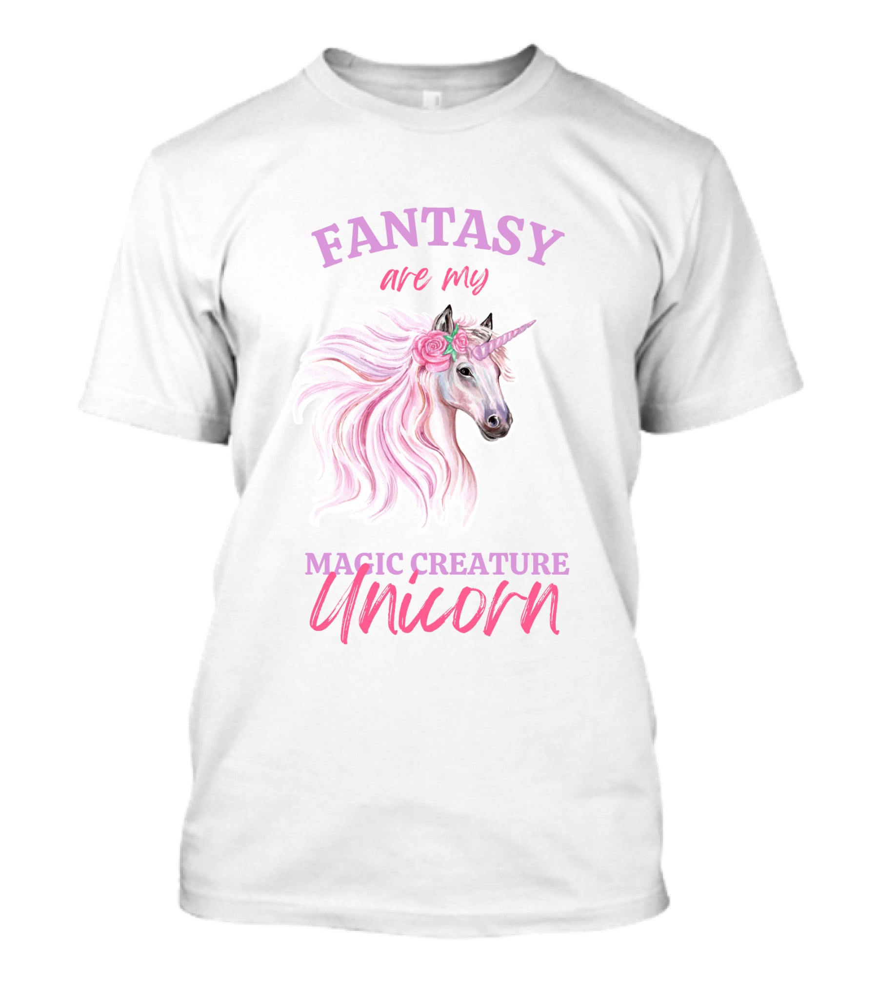Fantasy Are My Magic Creature Unicorn T-Shirt