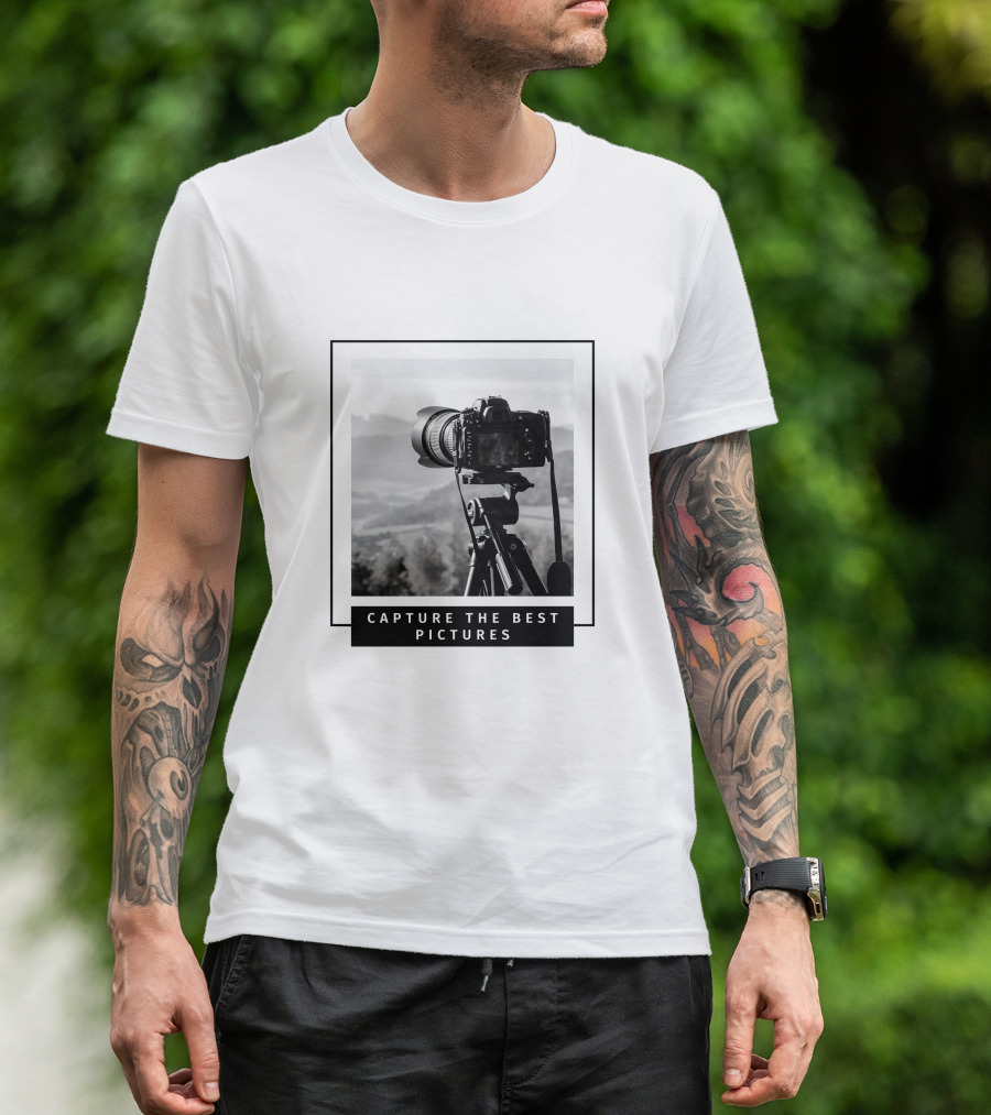 Capture The Best Pictures Save The Moments T-Shirt