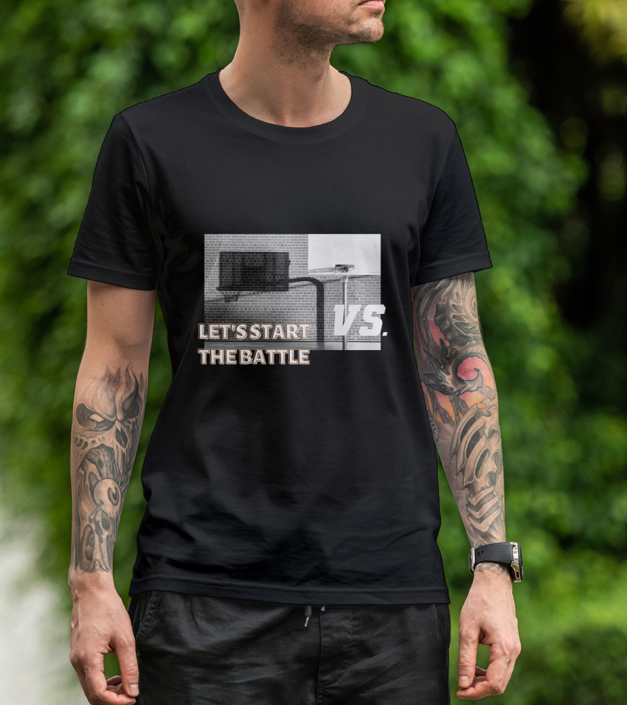 LET'S START THE BATTLE VS. BASKETBALL YARD T-Shirt