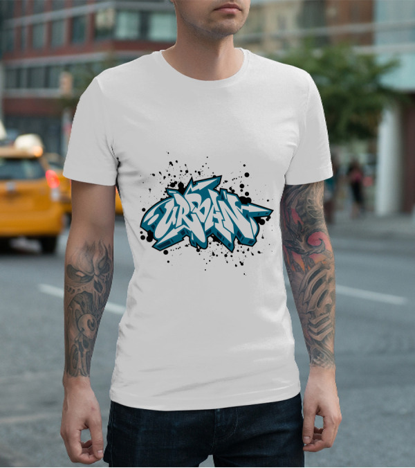 Urban Rebellious Personality Graffiti T-Shirt
