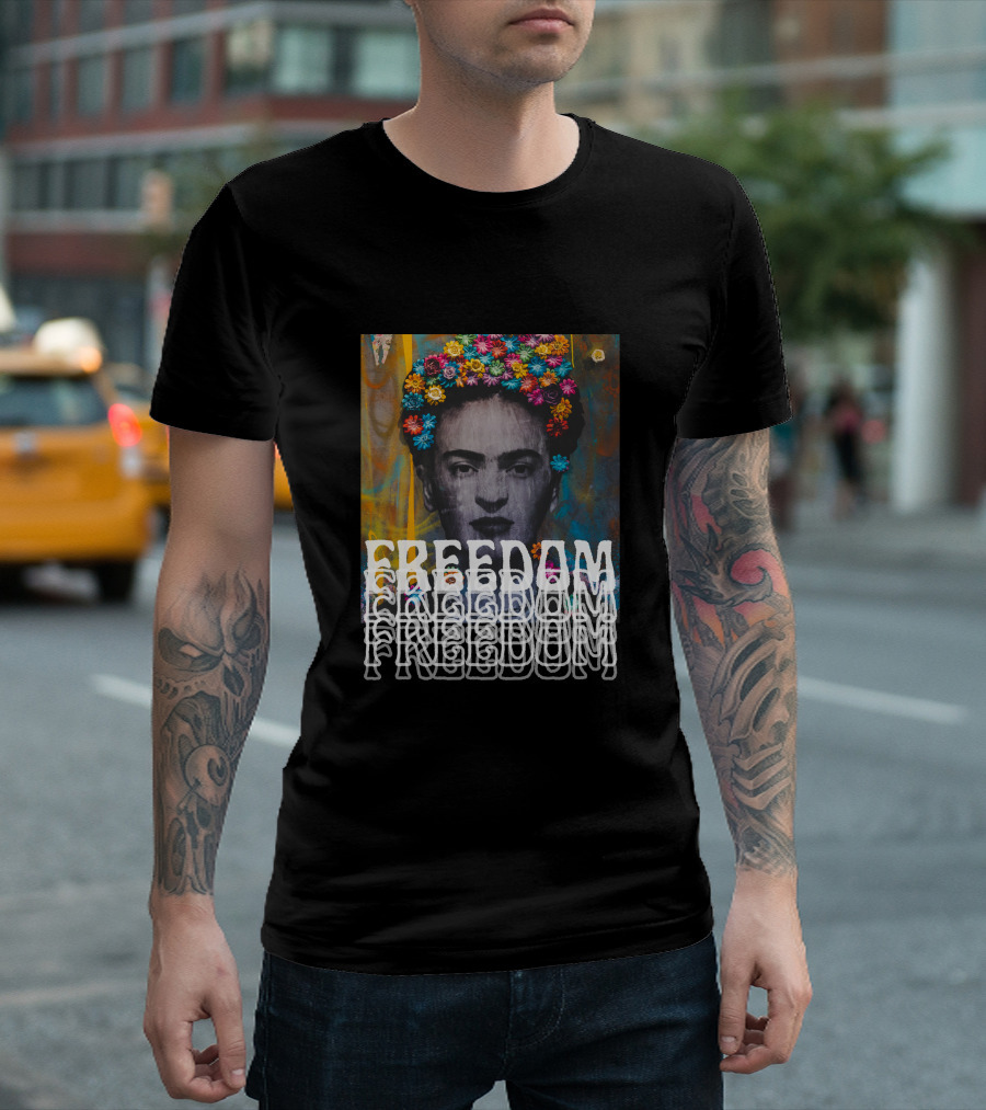 FREEDOM Vibrant Floral T-Shirt