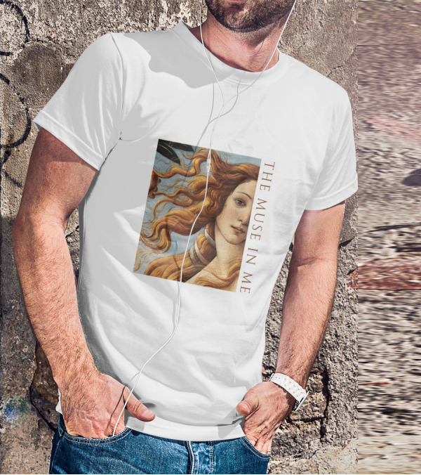 The Muse In Me Botticelli Venus T-Shirt