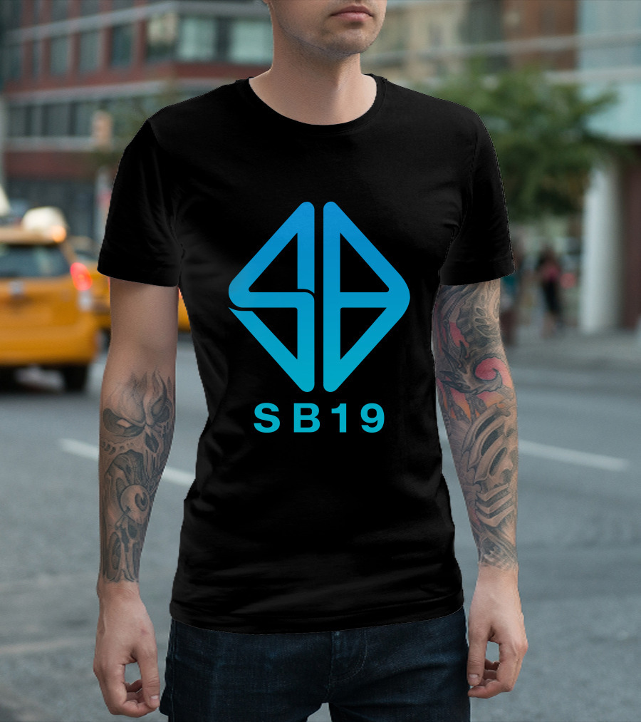 SB SB19 Logo Blue Diamond T-Shirt