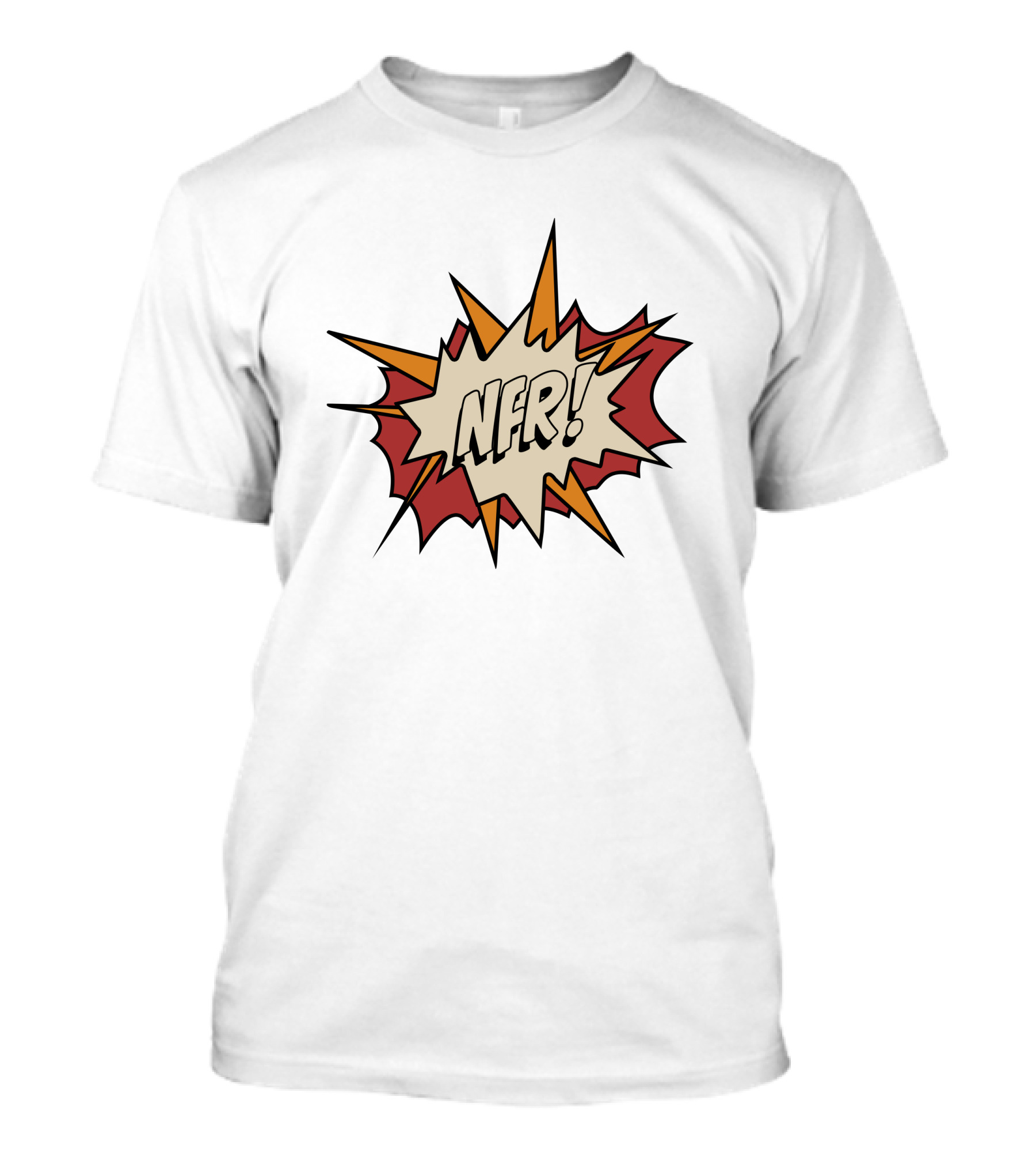 Nfr Comic Book Style Explosion T-Shirt