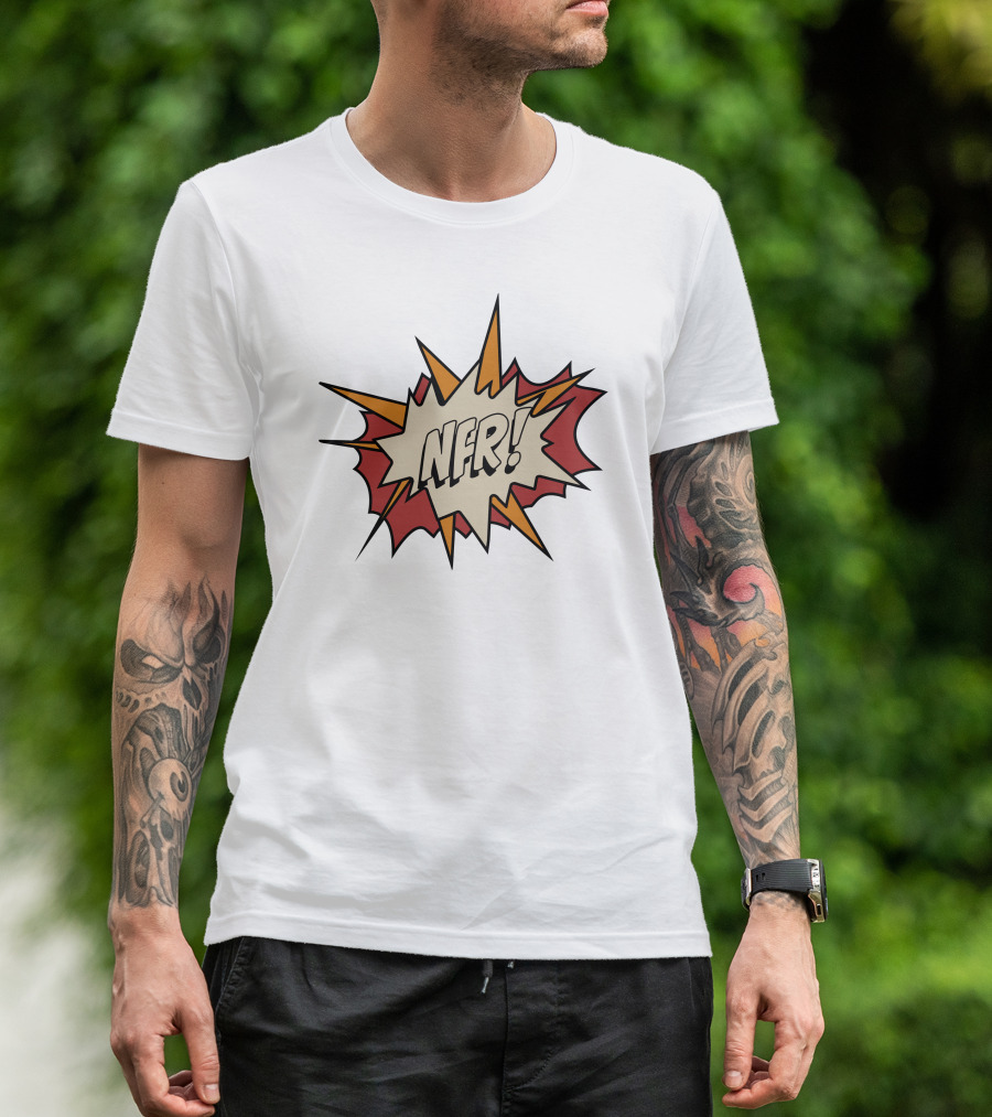 NFR Comic Book Style Explosive Burst T-Shirt