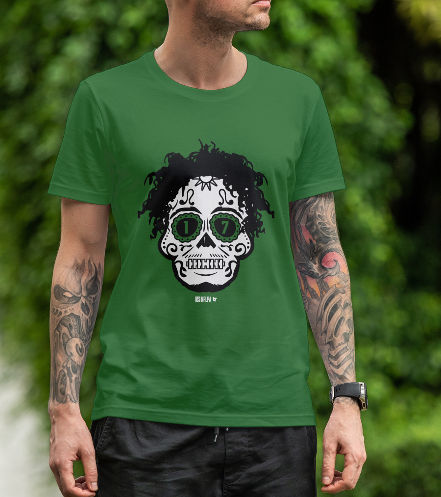 Garrett Wilson Sugar Skull 17 T-Shirt