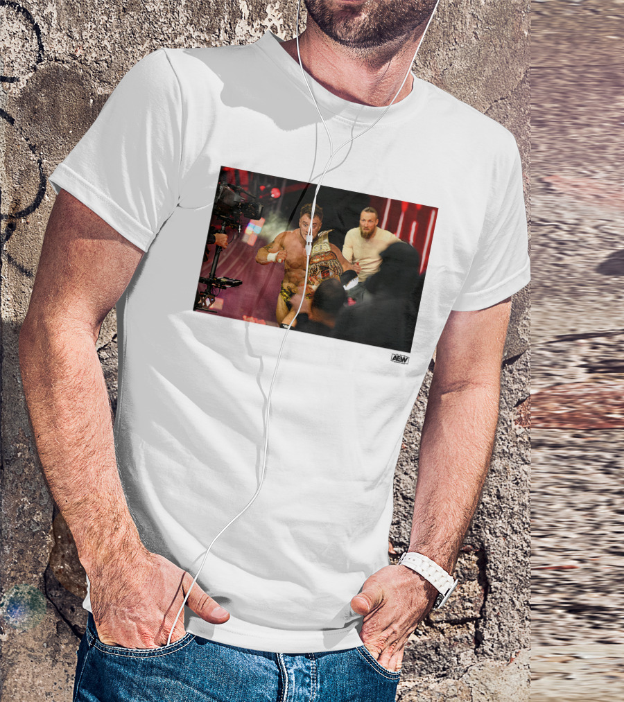 MJF Vs Bryan Danielson Running Scared AEW Wrestling Match Showdown T-Shirt
