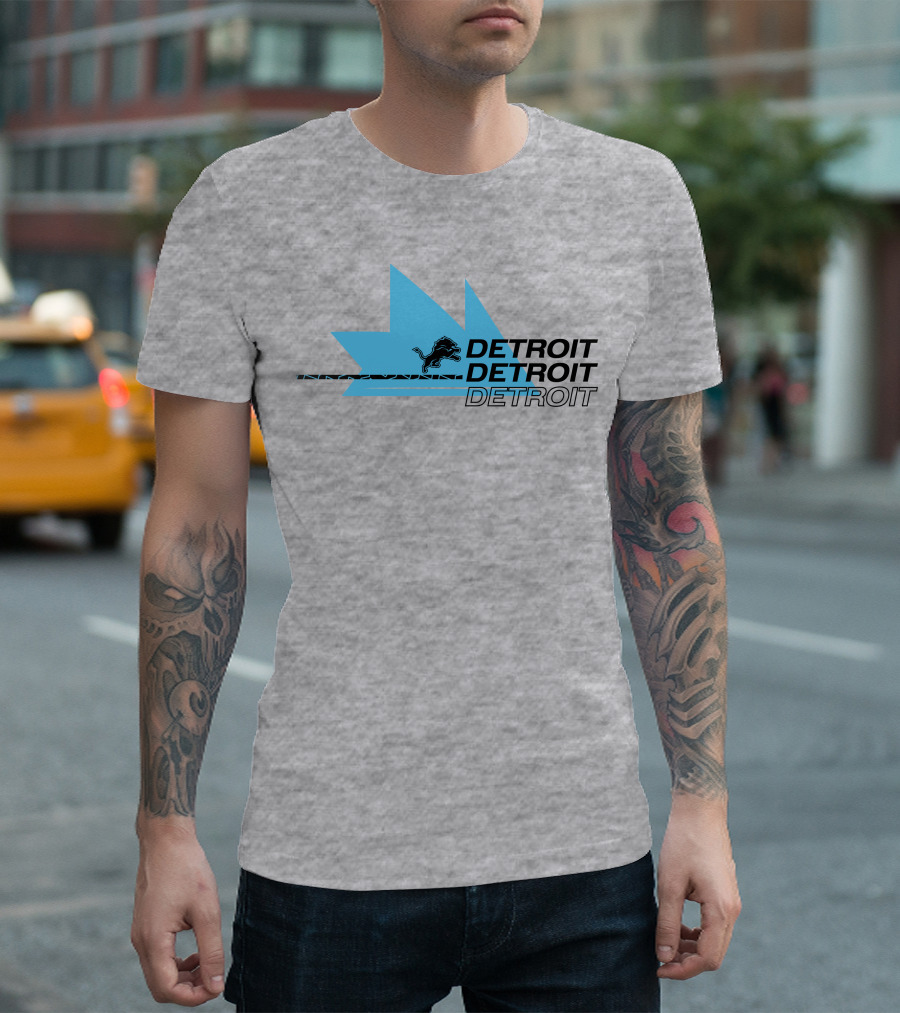 Ninja Detroit Lions Detroit Detroit T-Shirt
